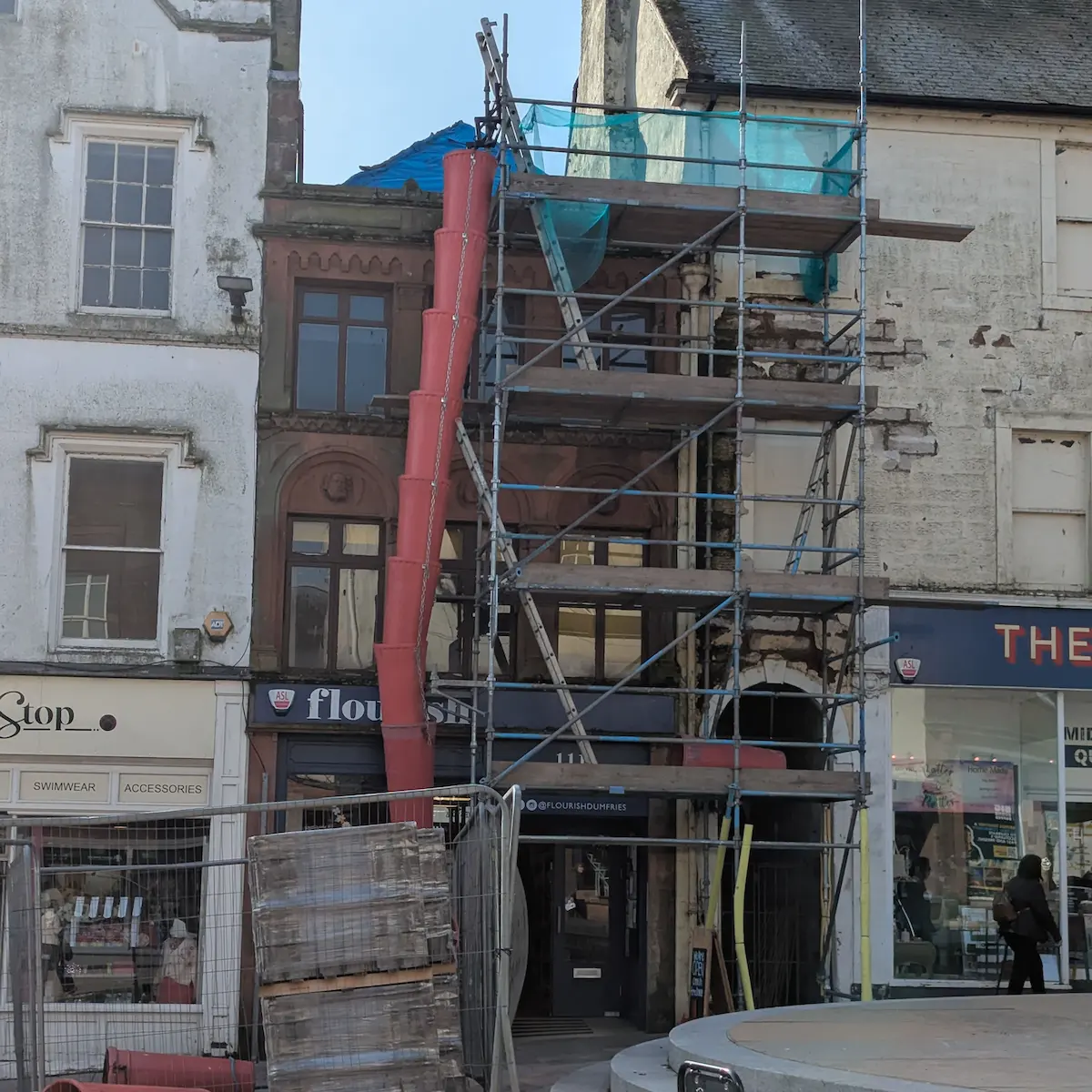 Flourish undergoing repairs