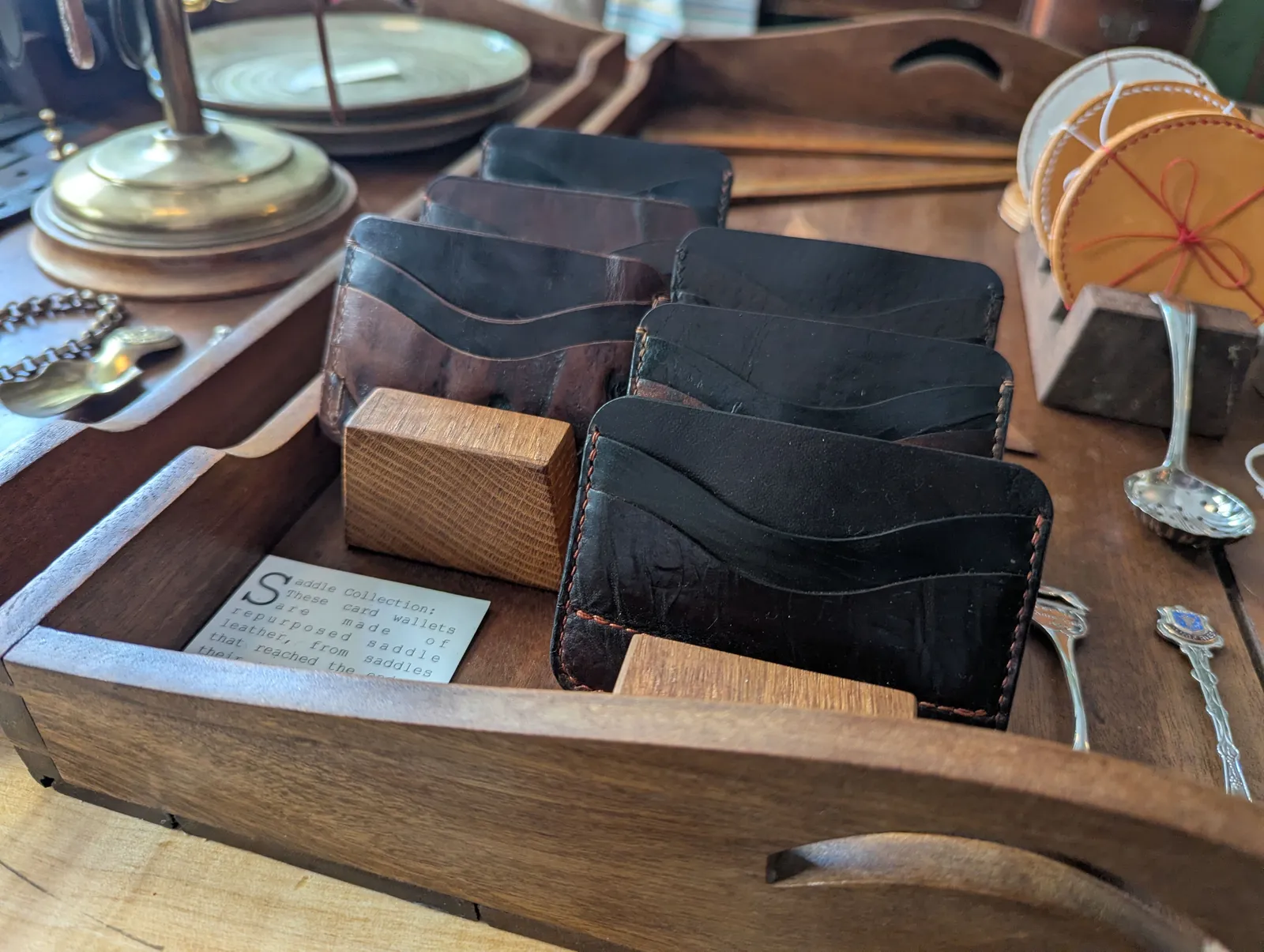 recycled leather goods