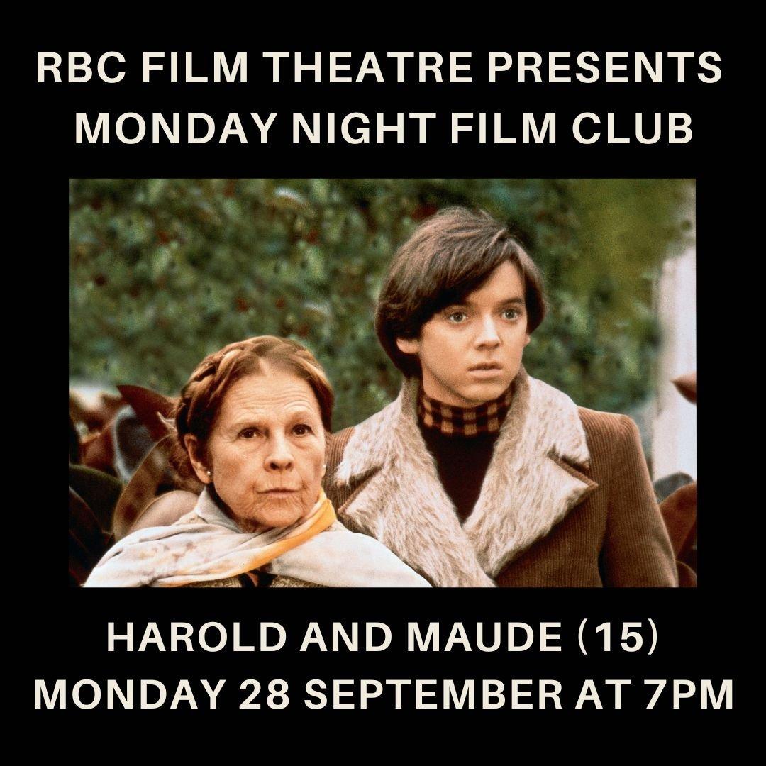 Harold and Maude (15) | Monday Night Film Club 20th Anniversary