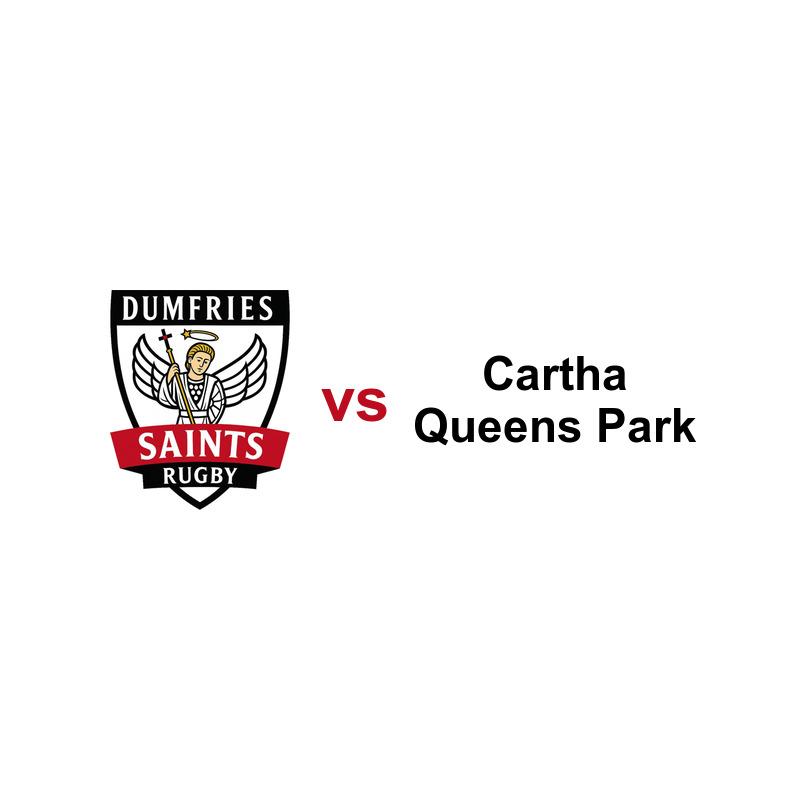 Dumfries Saints 1st XV vs Cartha Queens Park