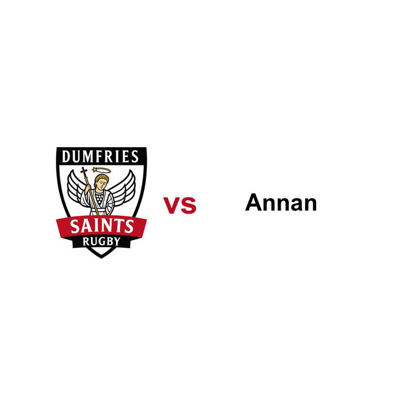 Dumfries Saints 2nd XV vs Annan