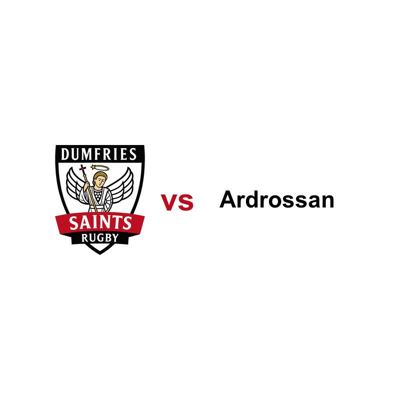 Dumfries Saints 1st XV vs Ardrossan