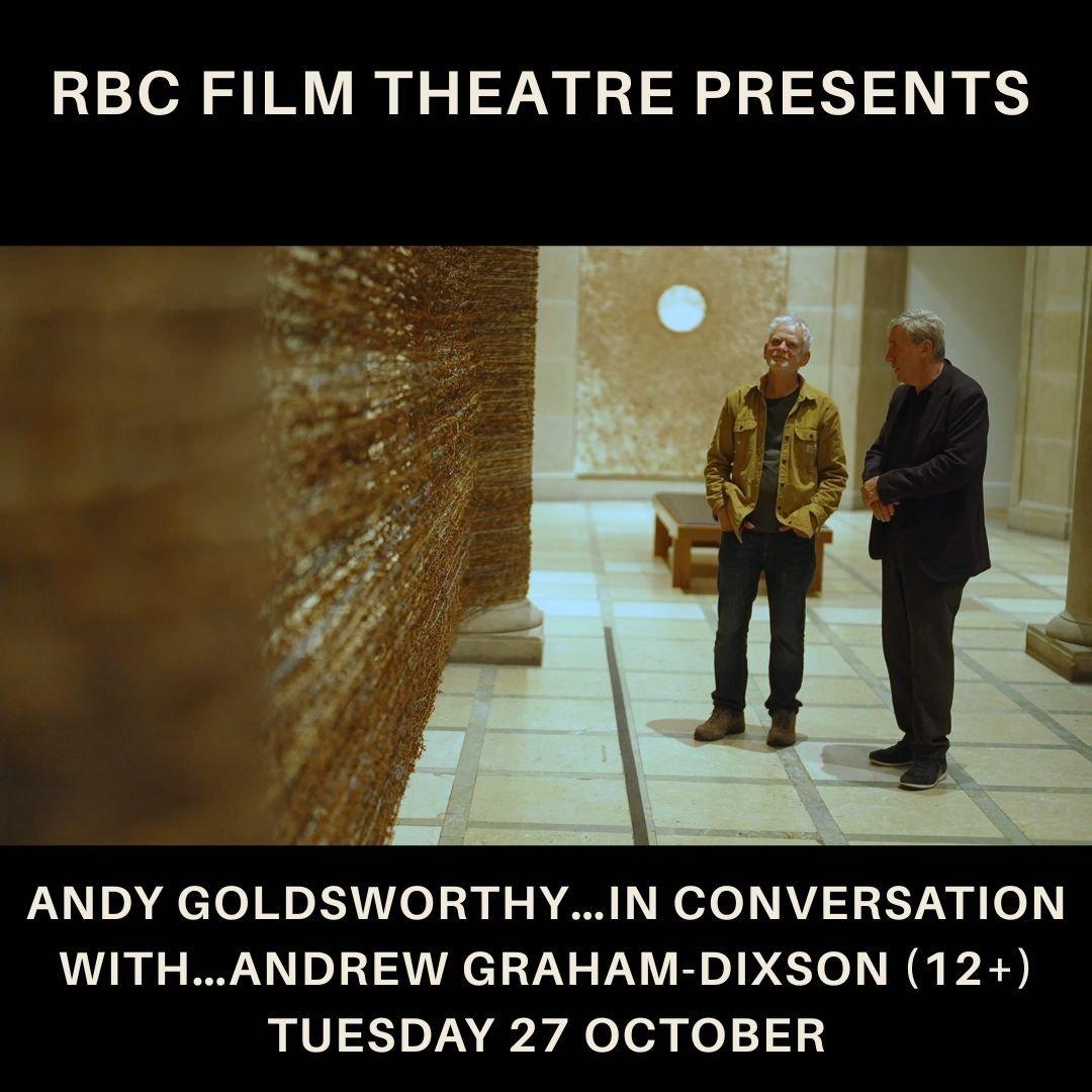Andy Goldsworthy in conversation with Andrew Graham-Dixon (12) | plus Q&A