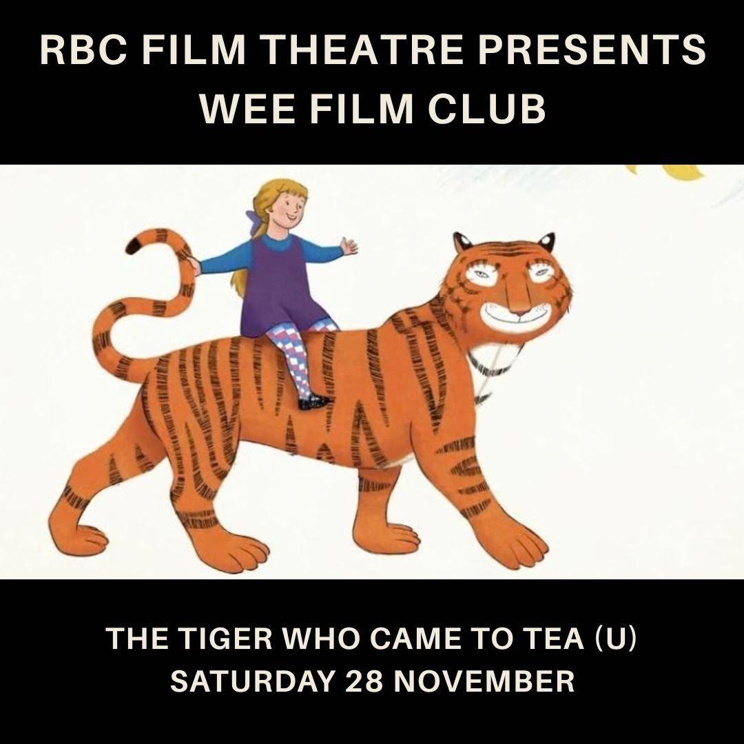 Wee Film Club | The Tiger Who Came To Tea (U)