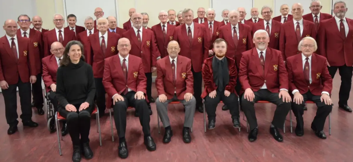 Dumfries Male Voice Choir practice