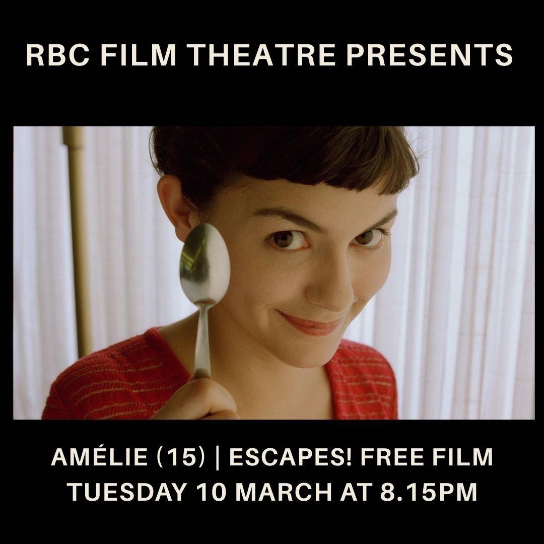 Amélie (15) | Escapes! Free Film Screening