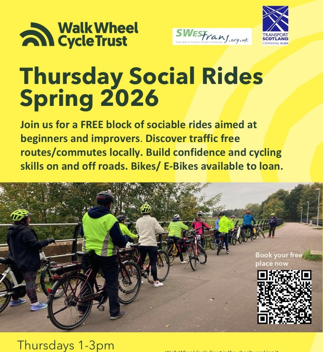 Cycling for health weekly eBike ride