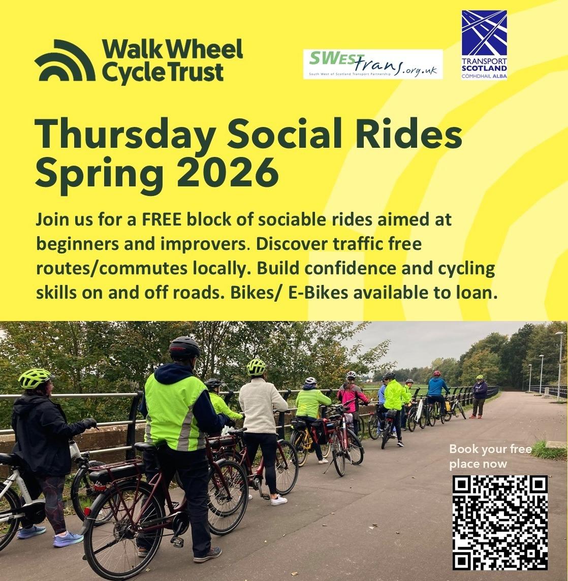 Cycling for health weekly eBike ride