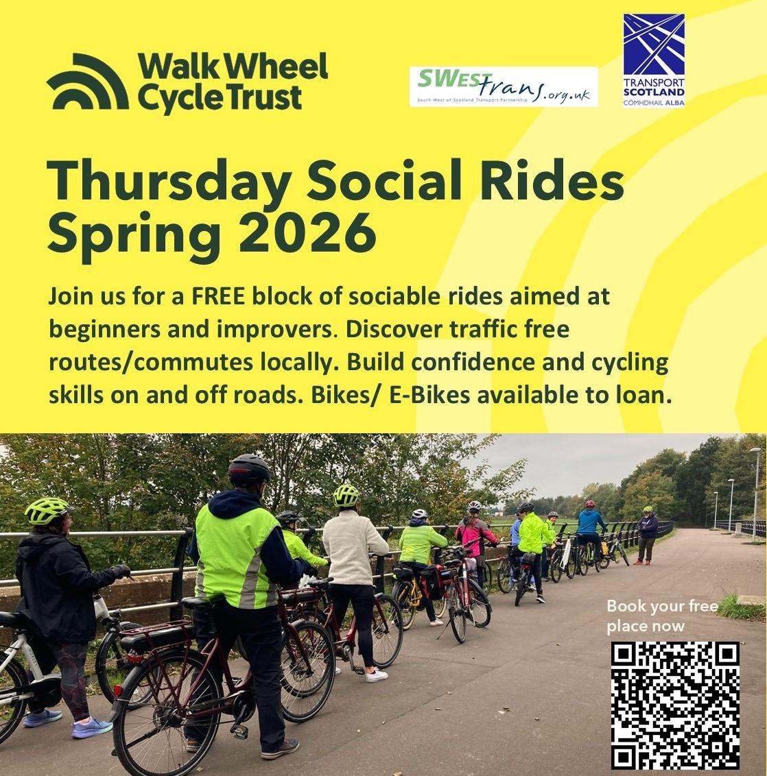 Cycling for health weekly eBike ride