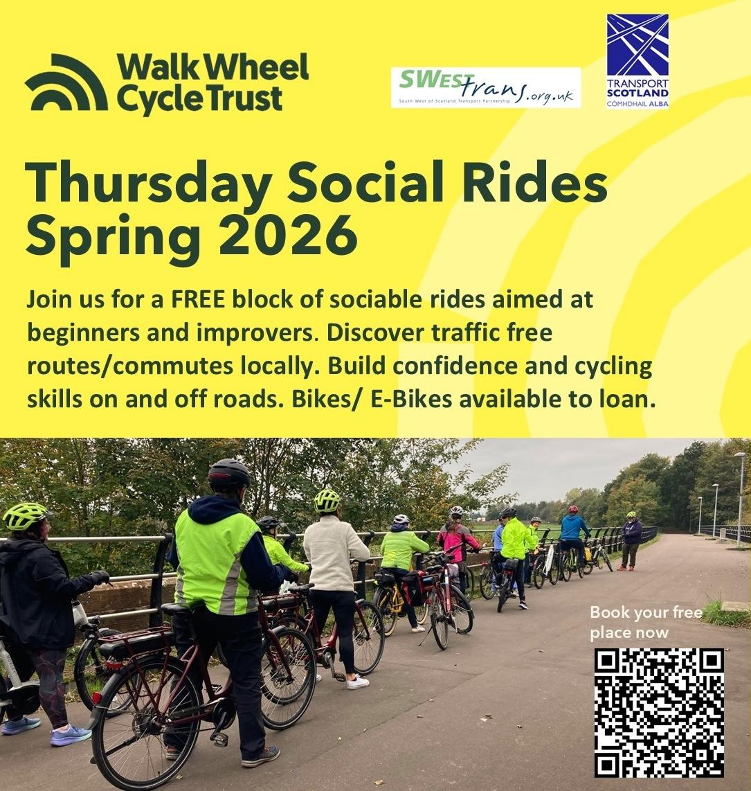 Cycling for health weekly eBike ride