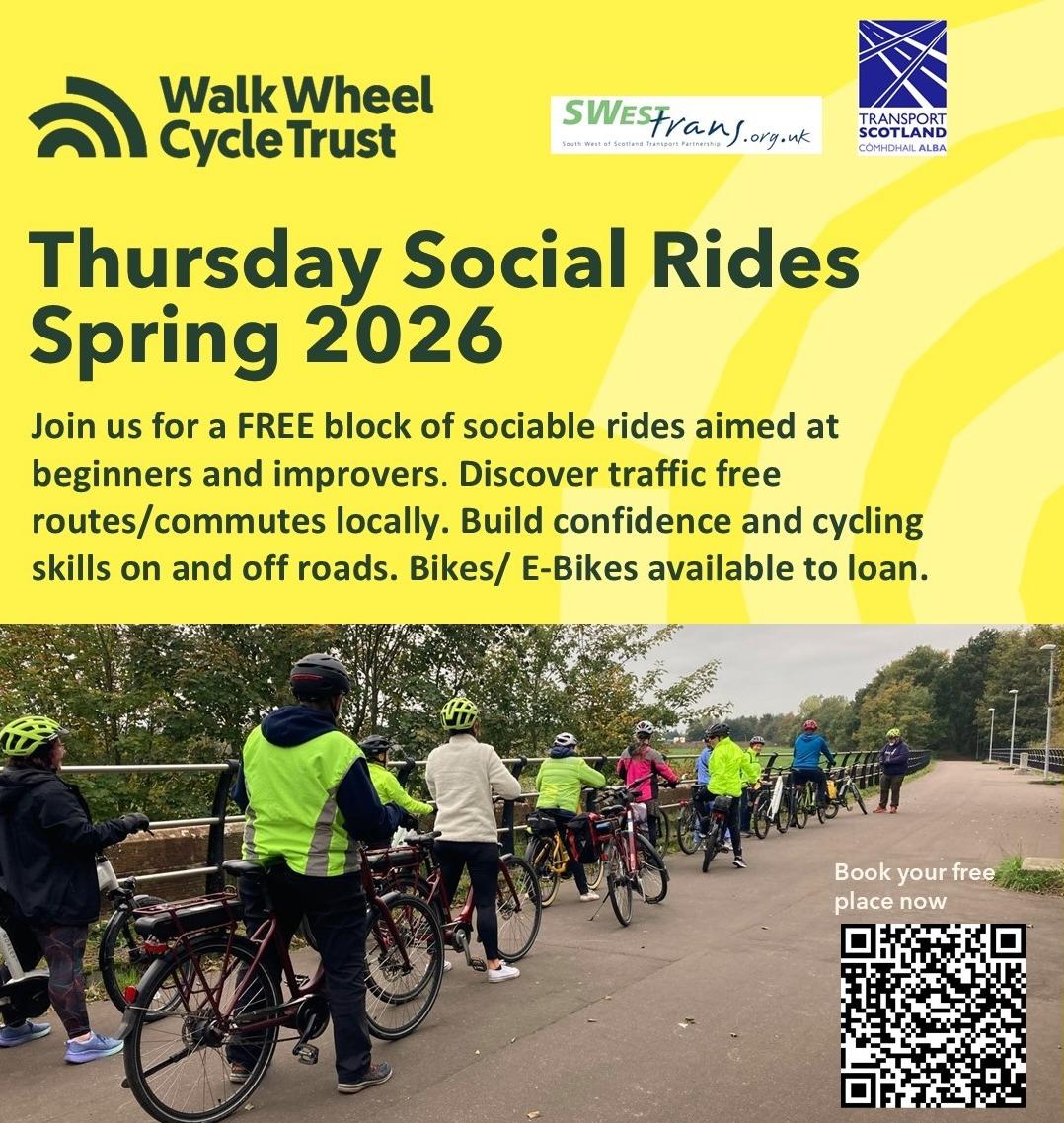 Cycling for health weekly eBike ride