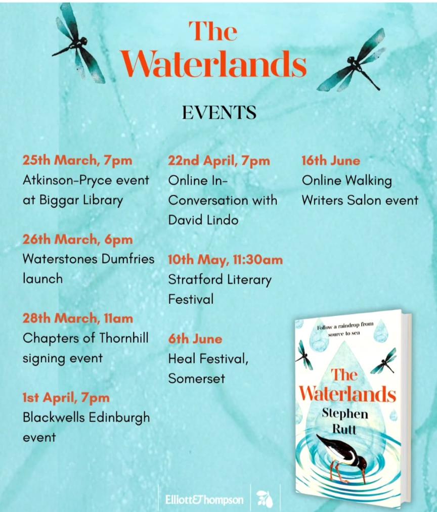 The Waterlands - Book Launch by Stephen Rutt