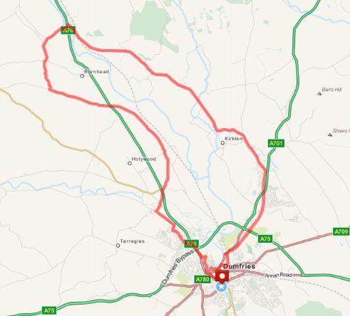 Auldgirth Ride - An Afternoon Amble to Auldgirth