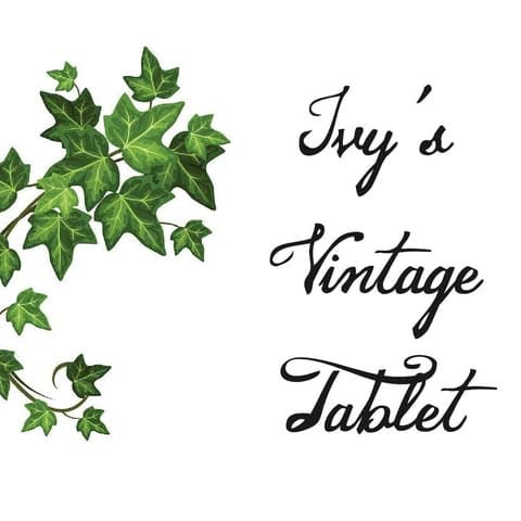Ivy's Vintage Tablet logo